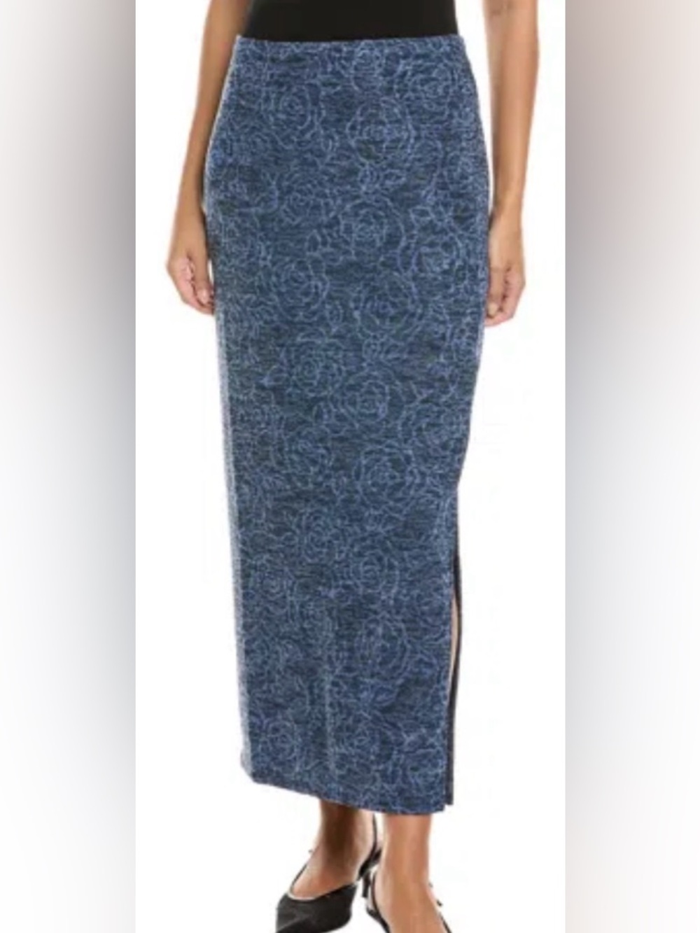 NWT Sz XS Vince Camuto Deep Sky Maxi Skirt